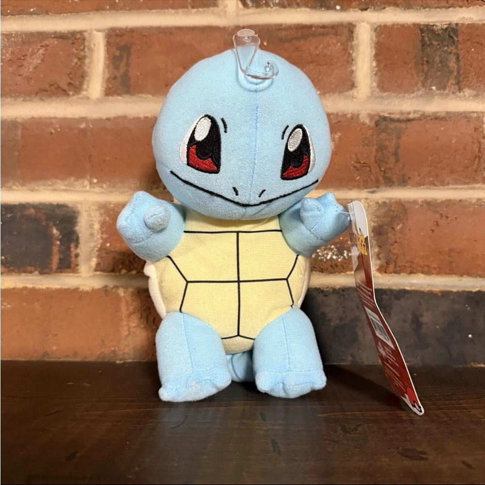 Pokemon 8" Squirtle Plush Turtle 2023 NWT Super‎ Soft Stuffed Toy